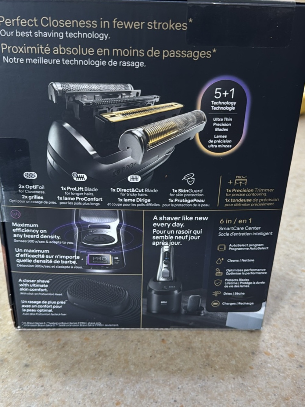 Electric Foil Shaver - Silver & Black